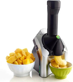 Yonanas - 200 Watts Silver Classic Vegan Non-Dairy Frozen Fruit Soft-Serve Dessert Maker - IC902ESV22