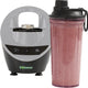 Yonanas - 300 Watts Grey Personal Blender with 13.5-Ounce Portable Cup and Drinking Lid for Shakes and Smoothies - YOPB300GY