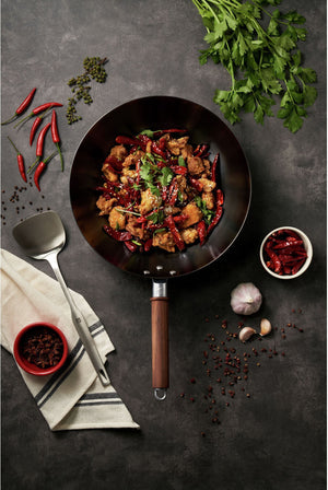 Zwilling - Dragon 12" Carbon Steel Wok with Lid - 1029791