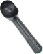 Zeroll - #16 Zerolon Black Hardcoat Anodized Liquid Filled Heat Conductive Handle Easy Release 24 Scoops per Gallon Ice Cream Scoop With Retail Hang Tag - 1516-ZT