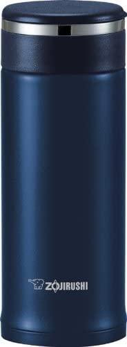 Zojirushi - 0.34 L Deep Blue Stainless Steel Mug with Tea Filter - SM-JTE34-AD