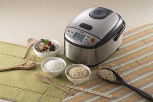 Zojirushi - 0.54 L Microcomputer Rice Cooker & Warmer - NS-LGC05