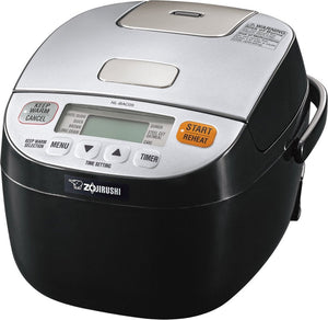 Zojirushi - 0.54 L Microcomputer Rice Cooker & Warmer with LCD Control Panel - NL-BAC05