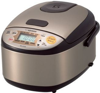 Zojirushi - 0.54L Microcomputer Rice Cooker & Warmer with Reheat Function - NS-LHC05