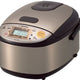 Zojirushi - 0.54L Microcomputer Rice Cooker & Warmer with Reheat Function - NS-LHC05