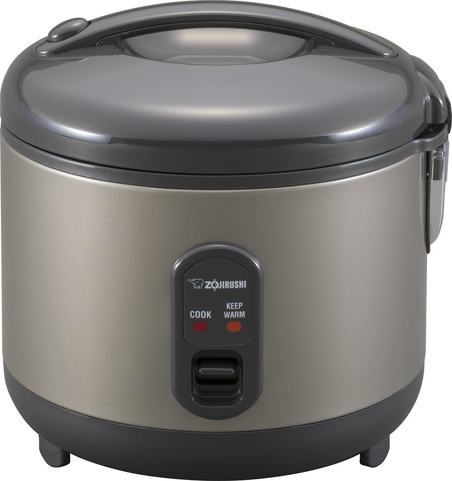 Zojirushi - 1 L Automatic Grey Rice Cooker & Warmer - NS-RPC10HM