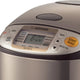 Zojirushi - 1 L Microcomputer Rice Cooker & Warmer with Basket - NS-TSC10XJ