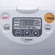 Zojirushi - 1 L Microcomputer Rice Cooker & Warmer with Detachable Power Cord - NS-WAC10