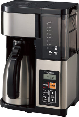 Zojirushi - 10 Cup Fresh Brew Plus Thermal Carafe Coffee Maker - EC-YTC100XB