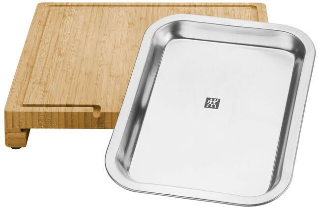 Zwilling - 39 x 30 cm Cutting Board with Tray - 1026185