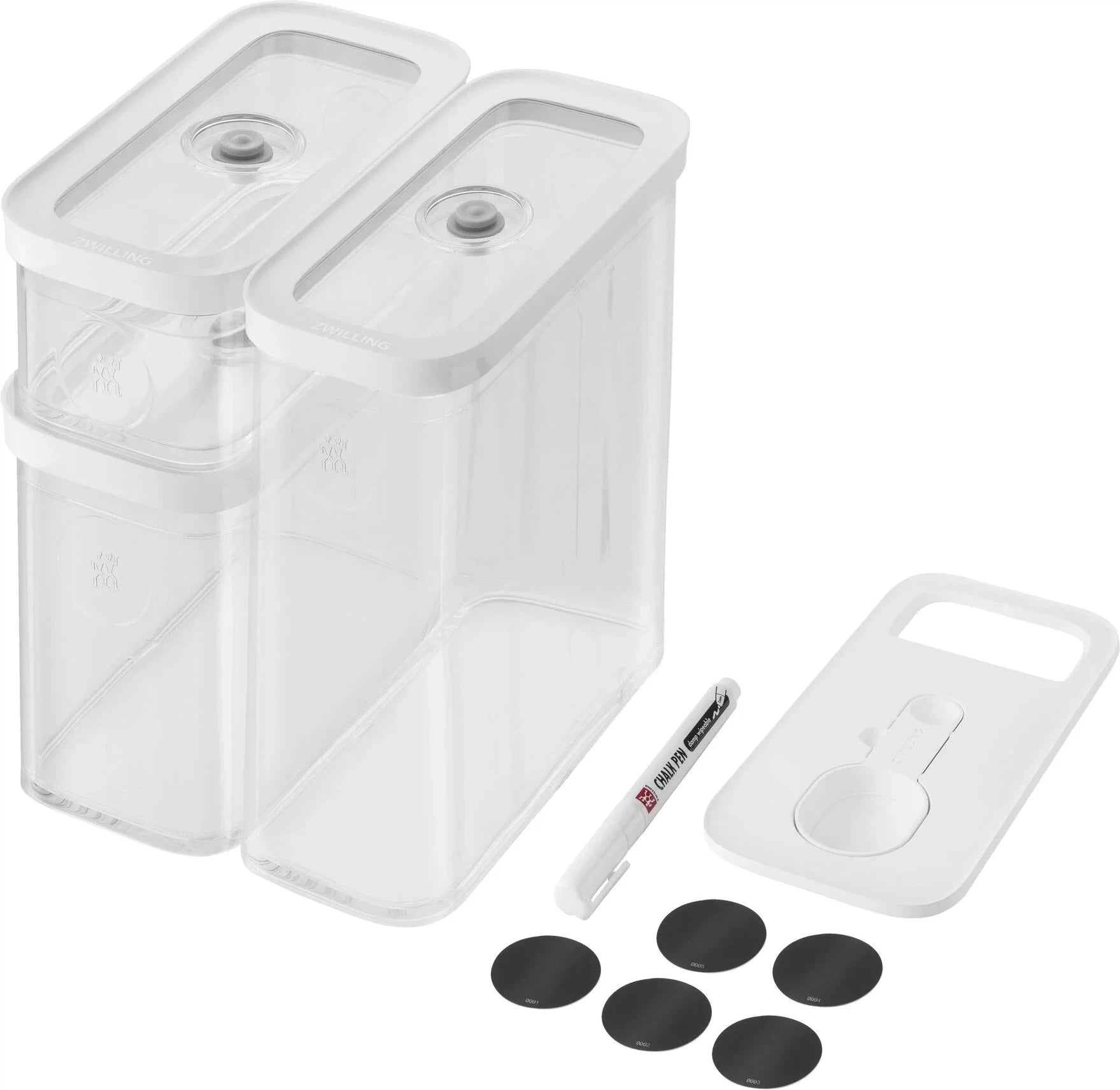 Zwilling - 5 PC Fresh & Save CUBE Vacuum M Set - 1026082