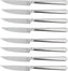 Zwilling - Contemporary 8 PC Stainless Steel Steak Knife Set with Woodcase - 22764-800