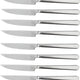 Zwilling - Contemporary 8 PC Stainless Steel Steak Knife Set with Woodcase - 22764-800