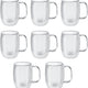 Zwilling - Sorrento 8 PC Double-Wall Espresso Glass Set 134mL - 39500-127