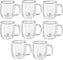 Zwilling - Sorrento 8 PC Double-Wall Espresso Glass Set 80mL - 39500-128