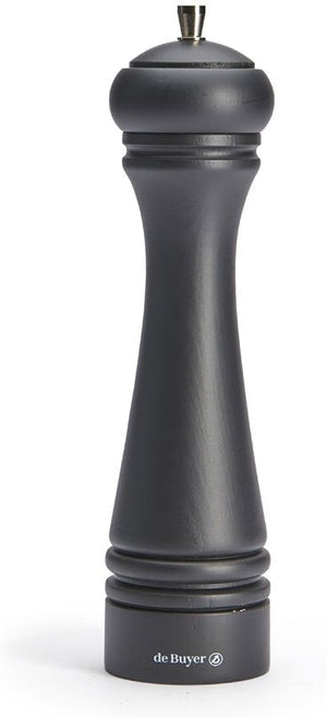 de Buyer - JAVA 9.84" Black Wood Pepper Mill - P249.250404