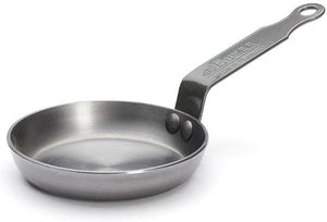 de Buyer - Mineral B 4.5" Steel Blini Pan (12 cm) - 5612.12