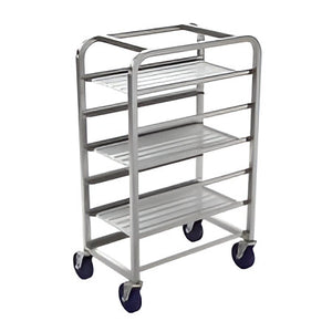 Winholt - Eight 12" Trays End Load Aluminum Platter Cart - AL-1208