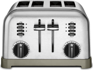 Cuisinart - 4-Slice Metal Classic Toaster - CPT-180C