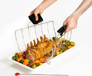 Cuisipro - Stainless Steel Roast and Serve Roasting Rack - 746782