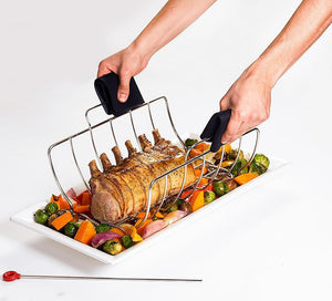 Cuisipro - Stainless Steel Roast and Serve Roasting Rack - 746782