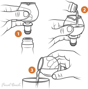 Final Touch - Snifter Jigger Stopper - FTA7041