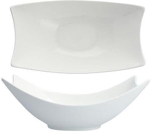 Fortessa - 13" Fiji Rectangle Bowls Set of 2 - ALU-00-178