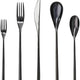 Fortessa - 5 Piece Dragonfly Black Place Setting - 5PPS-8106-05