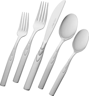 HENCKELS - 45 PC Rapture Flatware Set - 22555-345