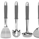 Joseph Joseph 6 Piece Elevate 100 Stainless Steel Kitchen Tool Set with Rotating Stand - 95024