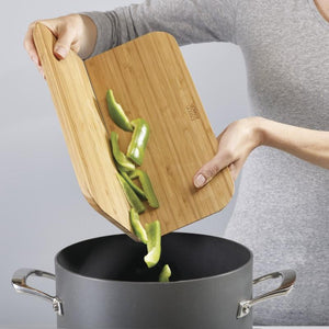 Joseph Joseph Bamboo Chop2Pot Folding Chopping Board - 60112