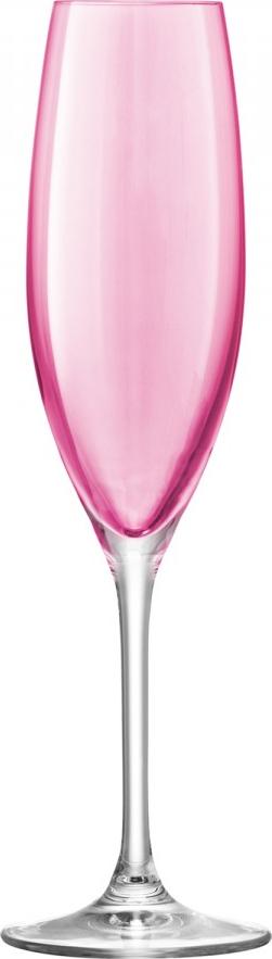 LSA International - Polka Set of 4 Assorted Pastel Champagne Flute Glasses - LG978-08-294