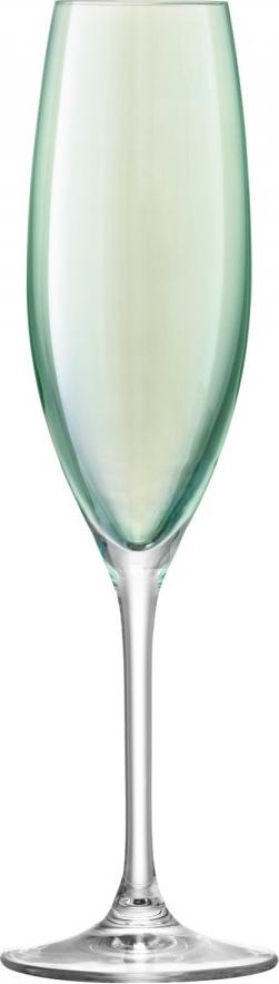 LSA International - Polka Set of 4 Assorted Pastel Champagne Flute Glasses - LG978-08-294