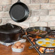 Lodge - 5 PC Cast Iron Cookware Set - L5HS3