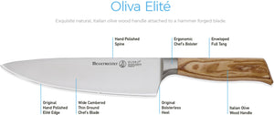 Messermeister - Oliva Elite 8" Kullenschliff Carving Knife - E/6688-8K