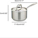 Meyer - Accolade Series 2L Sauce Pan with Lid - 2206-16-02