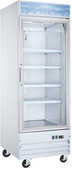 Omcan - 31" Reach-In Freezer with 1 Glass Door - FR-CN-0790-HC