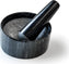 RSVP International - Black Marble Mortar & Pestle - MPBK