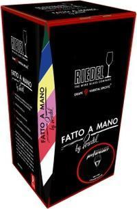 Riedel - Fatto a Mano Performance Champagne Glass with Black Stem & Clear Base - 4884/28D