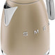 Smeg - 1.7 L 50's Style Kettle with 3D Logo Champagne - KLF03CHMUS