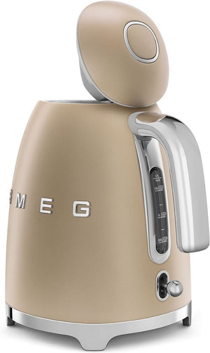 Smeg - 1.7 L 50's Style Kettle with 3D Logo Champagne - KLF03CHMUS