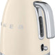 Smeg - 1.7 L 50's Style Kettle with 3D Logo Cream - KLF03CRUS