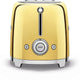 Smeg - 2 Slice 50's Style Toaster Gold - TSF01GOUS