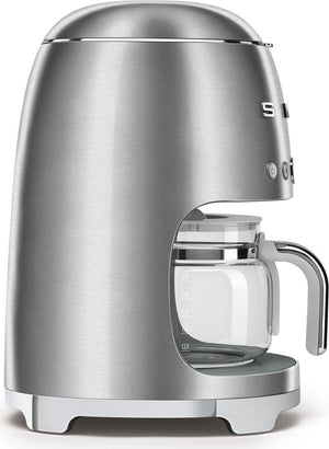 Smeg - 50's Retro Style 10 Cup Coffee Maker Stainless Steel - DCF02SSUS