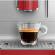 Smeg - Retro Style Espresso Coffee Machine with Frother Red - BCC02RDMUS