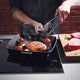 Staub - 10" Cast Iron Square Grill Pan Black (26 cm) - 40501-106