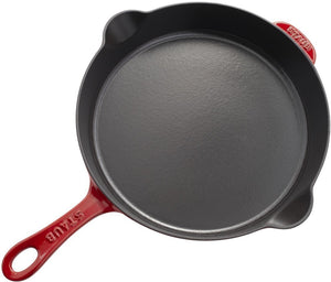 Staub - 11" Cast Iron Fry Pan Cherry (28 cm) - 40506-559