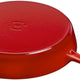 Staub - 11" Cast Iron Fry Pan Cherry (28 cm) - 40506-559