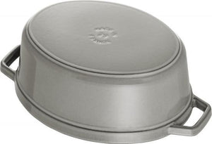 Staub - 5.7 QT Oval Cocotte Graphite Grey 5.5L - 40509-320