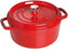 Staub - 8.75 QT Round Cocotte Cherry Red 8.35L - 40509-861